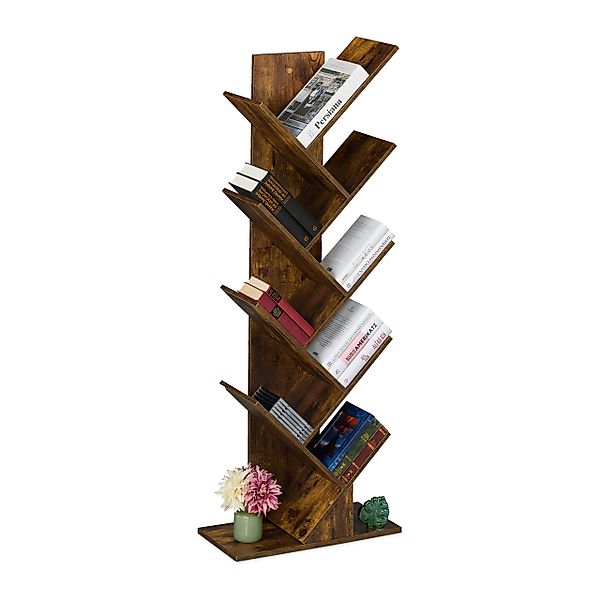 relaxdays Bücherregal 9 Ebene, C günstig online kaufen