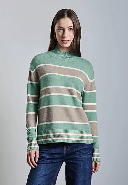 STREET ONE Strickpullover, mit Stehkragen günstig online kaufen