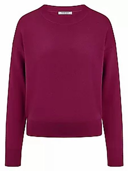 Rundhals-Pullover Peter Hahn pink günstig online kaufen