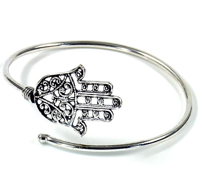 Guru-Shop Armreif Boho Armschmuck Fatimas Hand, günstig online kaufen