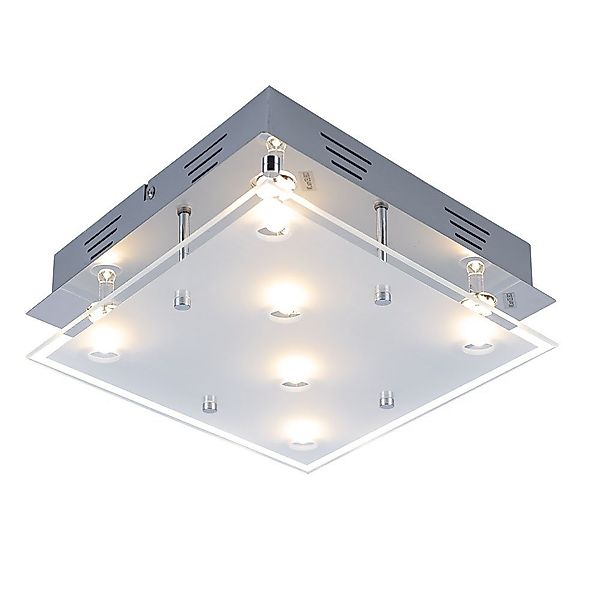 Esto LED Deckenleuchte, LED-Leuchtmittel fest verbaut, günstig online kaufen