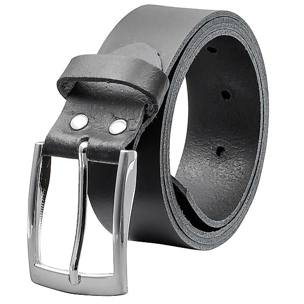 COLOGNEBELT Ledergürtel OM421-SL-Schwarz MADE IN GERMANY, günstig online kaufen