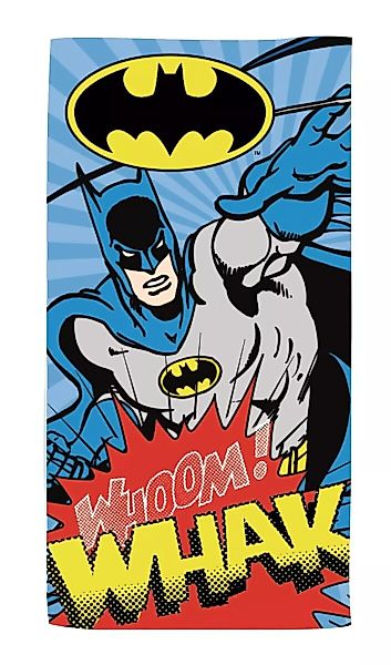Batman Badetuch Batman Whoom Badetuch, Strandhandtuch günstig online kaufen