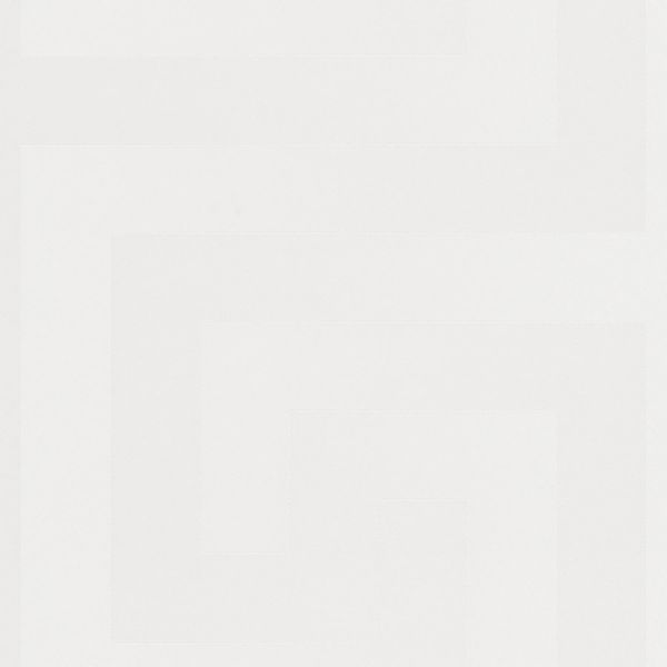 Bricoflor Mäander Tapete in Weiß Neobarock Tapete mit Griechischem Design V günstig online kaufen