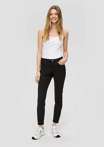 QS 7/8-Hose Ankle-Jeans Sadie / Skinny Fit / Mid Rise / Skinny Leg Reißvers günstig online kaufen