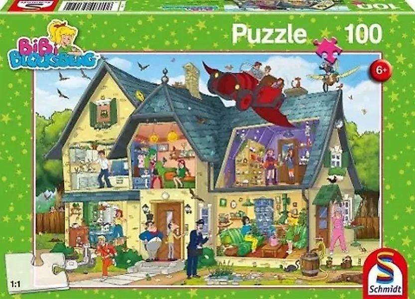 Schmidt Spiele Puzzle Bibi Blocksberg, Bei Blocksbergs ist was los! Puzzle1 günstig online kaufen