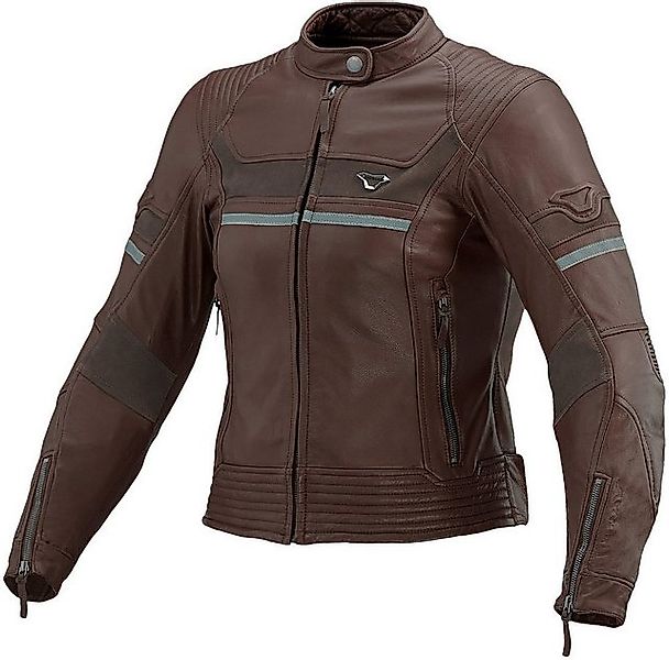 Macna Motorradjacke Daisy Damen Motorrad Lederjacke protektoren reißverschl günstig online kaufen