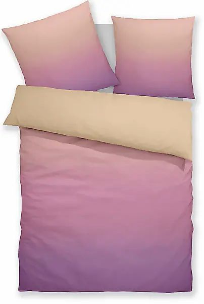my home Bettwäsche Jareth, Microfaser, 2 günstig online kaufen