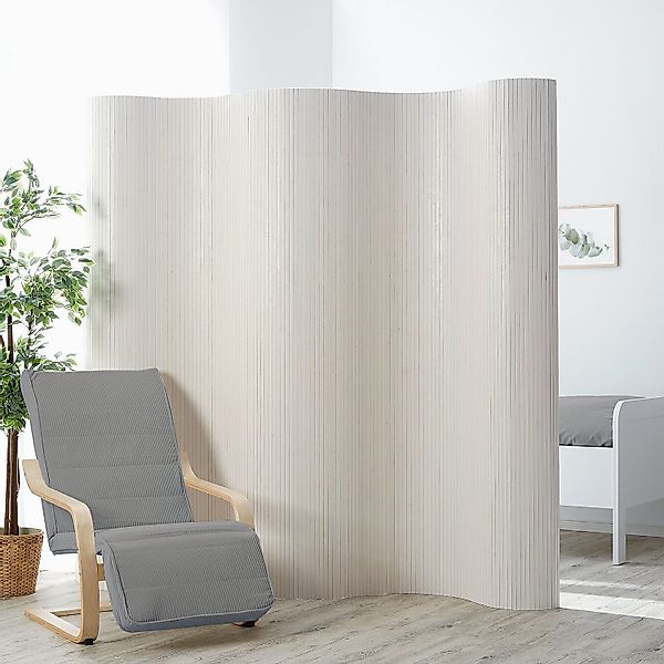 Homestyle4u Paravent Raumteiler Trennwand Bambus Sichtschutz günstig online kaufen