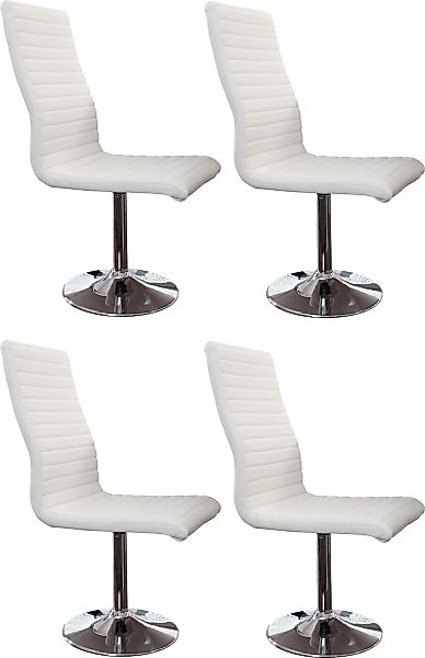 SalesFever Esszimmerstuhl "Komfortabler Armlehnstuhl zum Relaxen", (Set), 4 günstig online kaufen