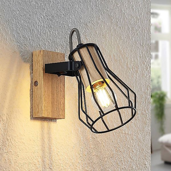 Lindby Courtney Spot, Käfigschirm, einflammig günstig online kaufen