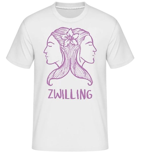 Kritzel Stil Sternzeichen Zwilling · Shirtinator Männer T-Shirt günstig online kaufen