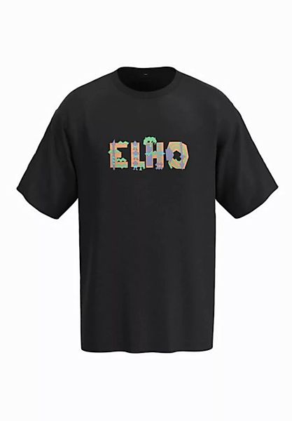 Elho Rundhalsshirt mit elho Logo-Print günstig online kaufen