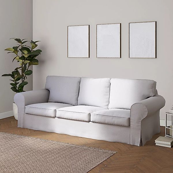 Bezug für Ektorp 3-Sitzer Schlafsofa, neues Modell (2013), hellgrau, 40cm x günstig online kaufen