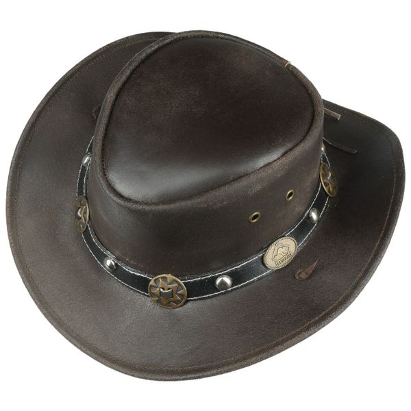 Scippis Cowboyhut (1-St) Echtleder mit Kinnband, günstig online kaufen