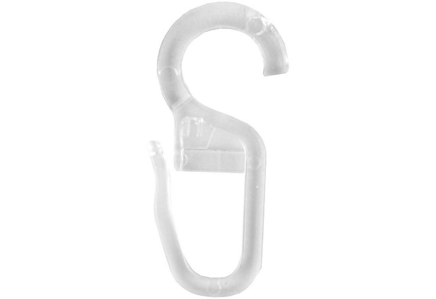 Bestlivings Gardinenstange, 1-läufig, Faltenleghaken - klar - 9mm, Gardinen günstig online kaufen