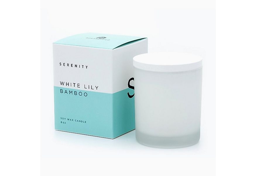 houseproud Duftkerze Serenity Duftkerze (1-tlg), Glasbehälter (gefrostet), günstig online kaufen