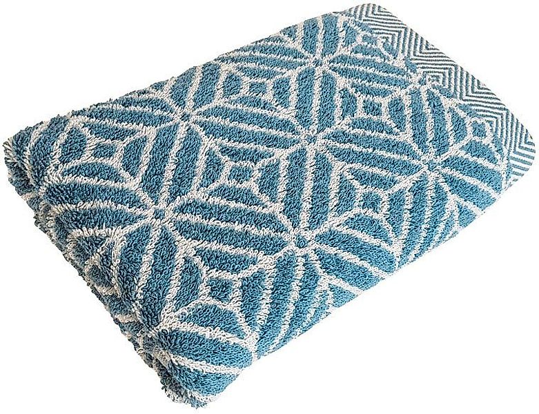 framsohn frottier Duschtuch Design Jaquard Raute günstig online kaufen