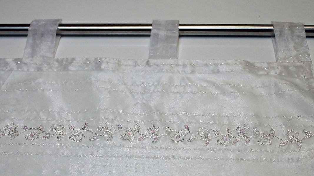 HOSSNER - ART OF HOME DECO Gardine »Hallwylersee«, (1 St.), Schlaufenschal günstig online kaufen