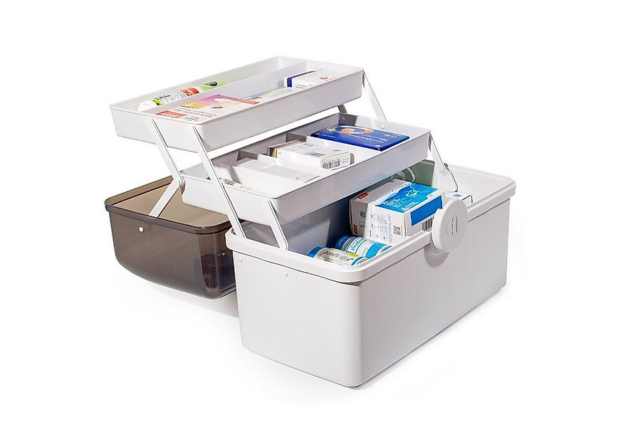 Zedelmaier Aufbewahrungsbox Medikamenten Aufbewahrung Medizinbox Apothekenb günstig online kaufen