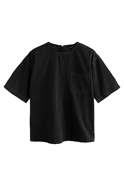 Next T-Shirt Denim-T-Shirt aus 100 % Baumwolle günstig online kaufen