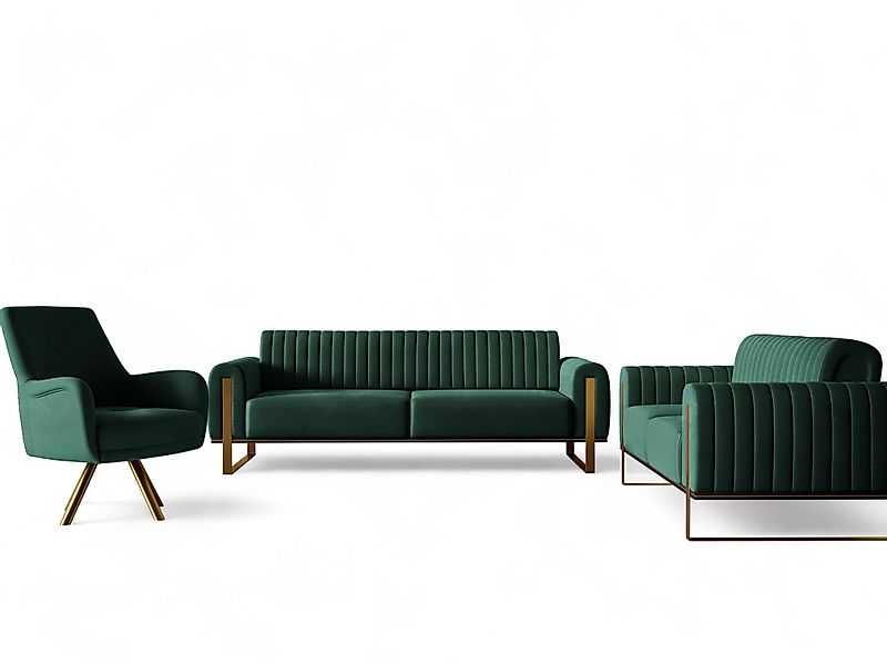 Fun Möbel Polstergarnitur Sofaset Designersofas FUN günstig online kaufen