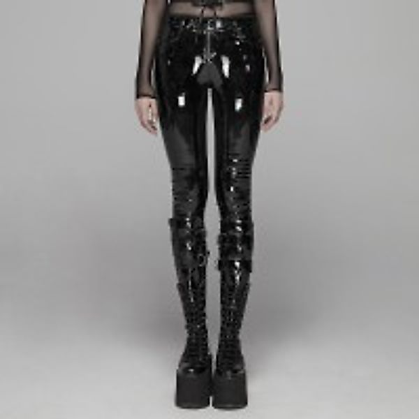 Club & Gothic Fetish Leather-Look Hose günstig online kaufen