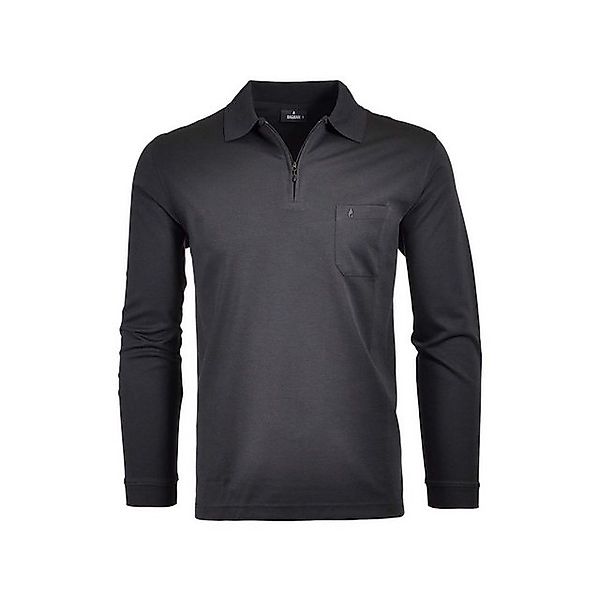 RAGMAN Poloshirt Herren Poloshirt für Herren in schwarz (1-tlg) günstig online kaufen