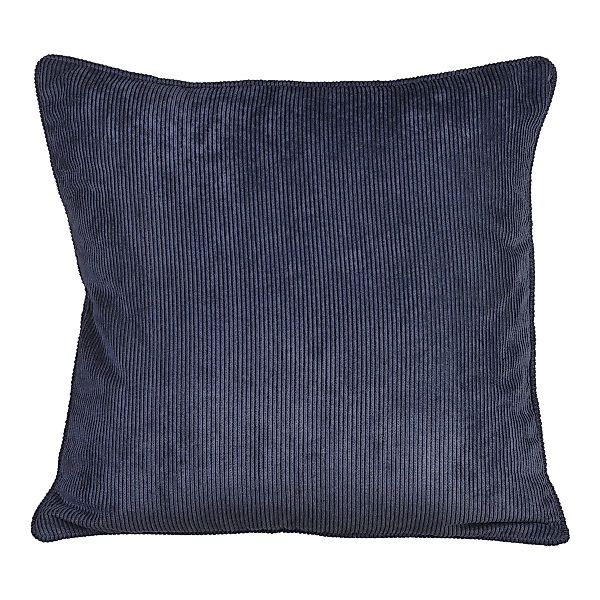 Kissenhülle Cord ca.45x45cm, blau günstig online kaufen