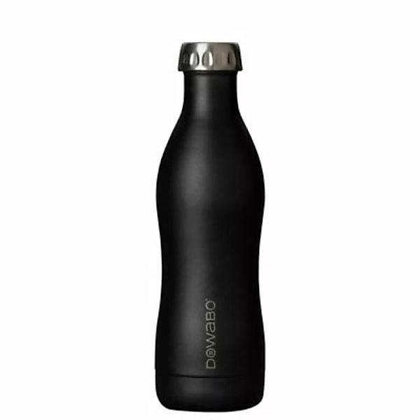 DOWABO® Isolierflasche Trinkflasche Black Sun 500ml schwarz günstig online kaufen