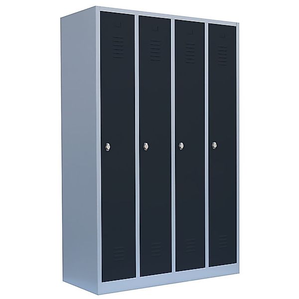 Steelboxx Spind Spind Garderobenschrank - 4 günstig online kaufen