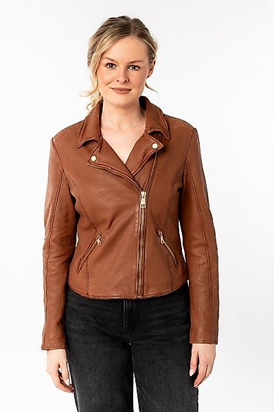 Mauritius Lederjacke MWInessa mit Reverskragen günstig online kaufen