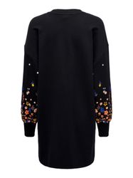 ONLY Sweatkleid "ONLBROOKE LS SHORT DRESS FLOWER SWT NOOS" günstig online kaufen