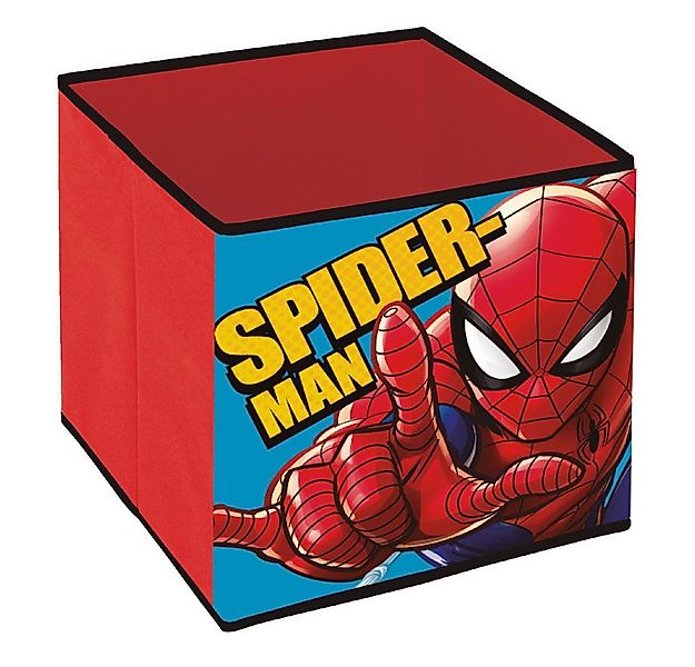 Spiderman Aufbewahrungsbox Spiderman Spielzeuglagerung 31×31×31 cm günstig online kaufen