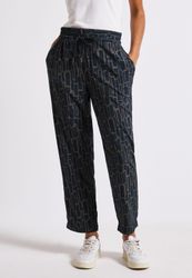 STREET ONE Jerseyhose Middle Waist günstig online kaufen