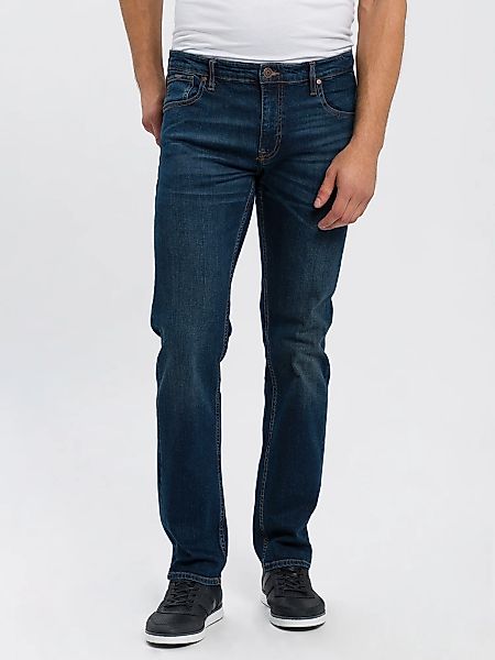 Cross Jeans Herren Jeans Damien - Slim Fit - Blau - Stone günstig online kaufen
