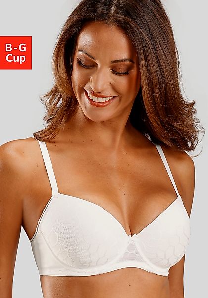 LASCANA "Chiara" mit graphischem Netz-Muster, Dessous günstig online kaufen