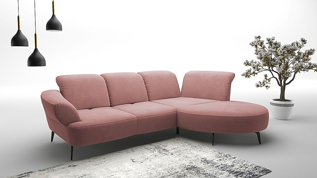 sit&more Ecksofa "Dance, L-Form, inkl. Sitztiefenverstellung", inkl. Click& günstig online kaufen