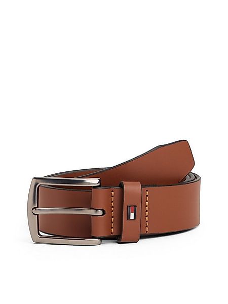 Tommy Hilfiger Ledergürtel DENTON 3.5 cm breit EXT Einfachdornschließe, Met günstig online kaufen