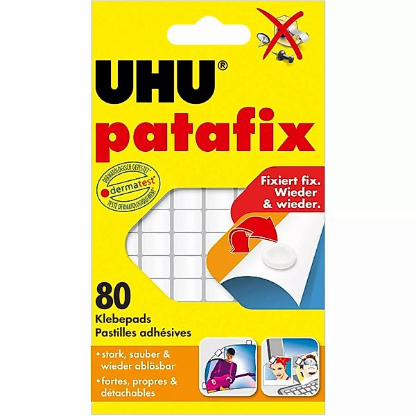 Uhu Patafix Original Weiß 80 Pads günstig online kaufen