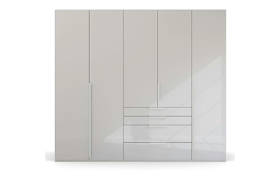 Drehtürenschrank  Port Talbot ¦ grau ¦ Maße (cm): B: 251 H: 223 Schränke > günstig online kaufen