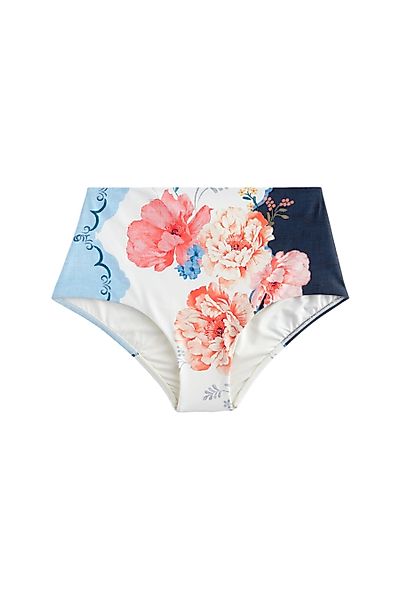 Next Bikini-Hose Bedruckte Bikinihose mit hohem günstig online kaufen