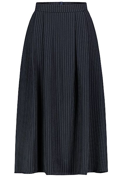 SUBLEVEL Sommerrock Edle Nadelstreifen mit weichen Falten und breitem Bund günstig online kaufen