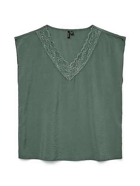 Vero Moda Spitzentop VMSAFA SL V-NECK LACE TOP WVN GA NOOS günstig online kaufen