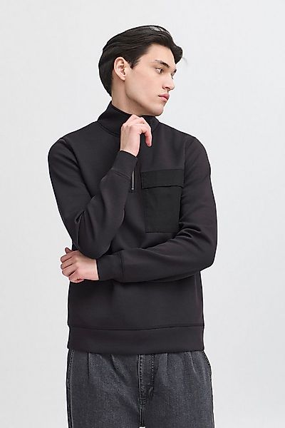 Casual Friday Longsweatshirt CFRO viscose sweat Modischer Troyer mit Brustt günstig online kaufen