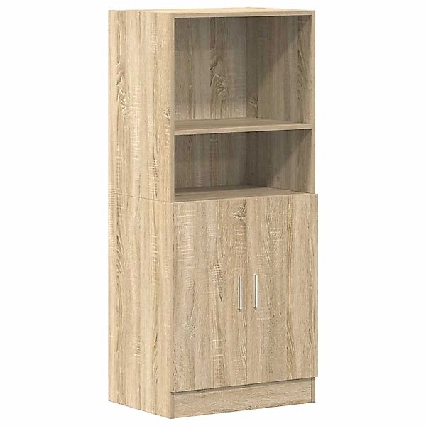 vidaXL Küchenschrank Sonoma-Eiche 57x41,5x131,5 cm Holzwerkstoff 860123 günstig online kaufen