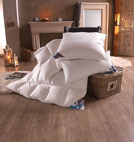 Haeussling Gänsedaunenbettdecke »Luksus Hygge« warm Füllung 100Gaensedaunen günstig online kaufen