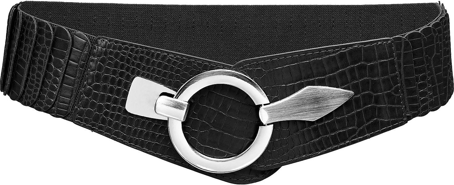 Caspar Taillengürtel GU300-C elastischer breiter Damen günstig online kaufen