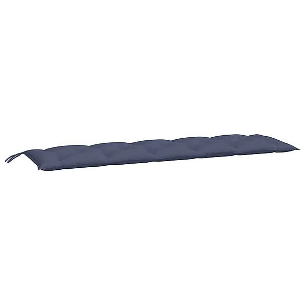 vidaXL Gartenbank-Auflagen 2 Stk Marineblau 180x50x7 cm Oxford-Gewebe 37910 günstig online kaufen
