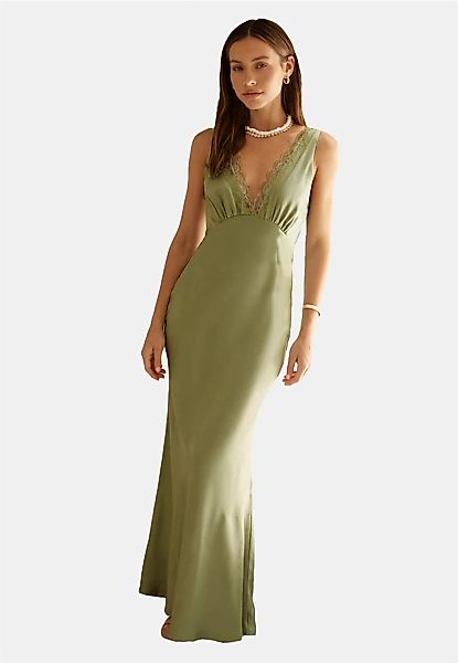 Moda Minx Jerseykleid "Ella Long Dress", mit wunderschönem Spitzenbesatz an günstig online kaufen